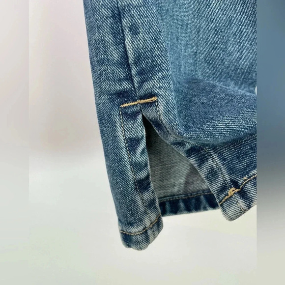 Boston Proper Capri Slit Hem Jeans 100% Cotton Size 2 - Picture 10 of 13
